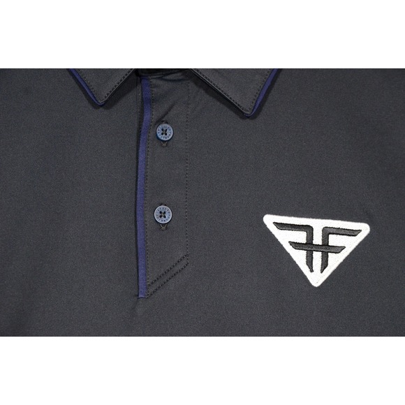 Extracurricular HyFlyers Polo Shirt Mens Large Black Golf Performance Mickelson - Picture 3 of 7